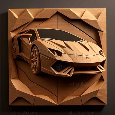 3D мадэль Lamborghini 291 (STL)